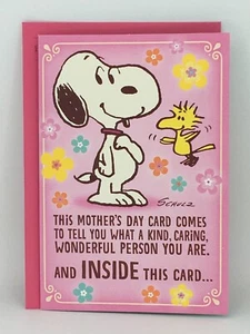 Hallmark Muttertagskarte SNOOPY lustig JEMAND BESONDERES Jeder FREUND 8x5,5 - Bild 1 von 6