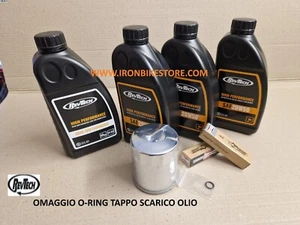 Kit tagliando revtech harley sportster dal 86 ad oggi 883 1200 filtro cromato - Photo 1/1