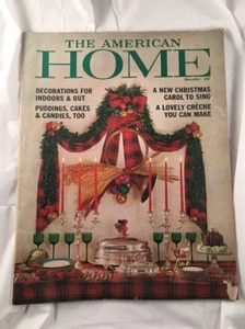 American Home December 1961 Christmas Decorating Vintage Old Magazine - Picture 1 of 12