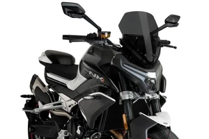 Puig Dark Smoke New Generation Sport Screen CF Moto 800NK Advanced 2023-2025 - Picture 1 of 4