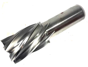 Fresadora de extremo de 1-3/8", flauta de 2", vástago de 1", OAL 4-1/2", HSS (UE-13-E-9) - Imagen 1 de 1