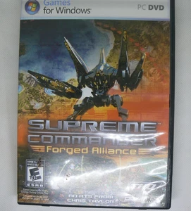 Supreme Commander: Forged Alliance (PC, 2007) – Disc + Manual + Key Code, CIB - Picture 1 of 2