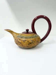 Richard Meyer Pottery Lamp Teapot 2003 Santa Fe New Mexico - Picture 1 of 8