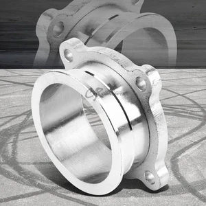 GT35/GT30 3" 4-BOLT/3"V-BAND TURBO FLANGE PIPING EXHAUST CONVERSION ADAPTOR - Bild 1 von 5
