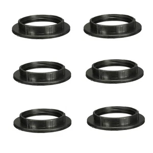 6 Pack Socket Screw Bulbs Edison Retro Pendant Lamp Holder Trap Black Twist a... - Picture 1 of 6
