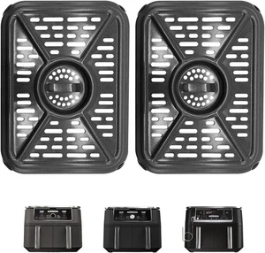 Air Fryer Grill Pan for Ninja Foodi AF500UK 10.4L 7 in 1 AF400UK 9.5L 6 in1 Dual - Picture 1 of 8