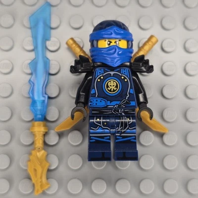 Lego Ninjago Minifigure NJO0282 Jay The Hands of Time Black Armor - Image 1 of 4