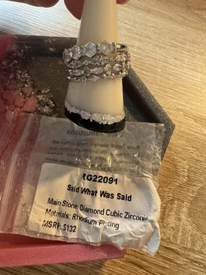 Кольцо Bomb Party Delicates размер 9 RG22091 - Said What Was Said - родиевое покрытие - Изображение 1 из 4