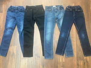 Levi's Denizen & Cat & Jack Skinny Jeans Boys Size 12 Regular Lot Of (4) - Picture 1 of 9