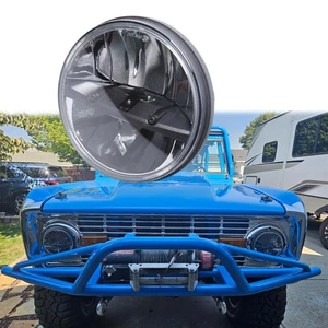 DOT Approved Round 7" inch LED Round Headlight Head Lamp High-Low Beam for Truck - Picture 1 of 13
