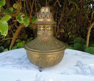 Rare Old Imported Bobeche Sonnenbrenner R. Ditmar.Wien Oil Lamp - Photo 1/4