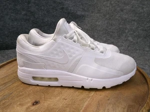 Nike Air Max Zero Schuhe Herren Größe 8,5 Dreifach Weiß 876070-100 Laufen Turnschuhe - Bild 1 von 13