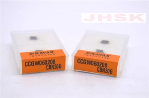2 piezas CCGW060208 CBN30G / CCGW21.52 CBN30G inserto de carburo de alta dureza para acero - Imagen 1 de 3
