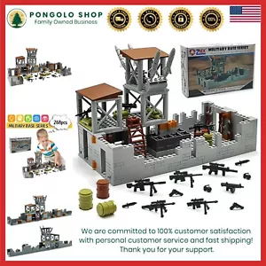 Flexible Military Defense Base Building Set - Ideal Kids Gift for Imagination - Picture 1 of 10