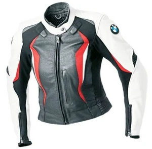 Chaqueta de cuero para mujer BMW Sports MOTOGP carreras moto chaquetas de cuero CE - Imagen 1 de 4