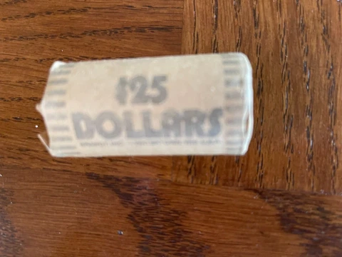 1979D Susan B Anthony Silver $ 1 Dollar  Coins in the Original Sealed Bank Roll Cover