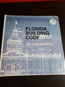 2010 Florida Building Code - Accessibility W/ 2012 Update Pages (L8) - Picture 1 of 7