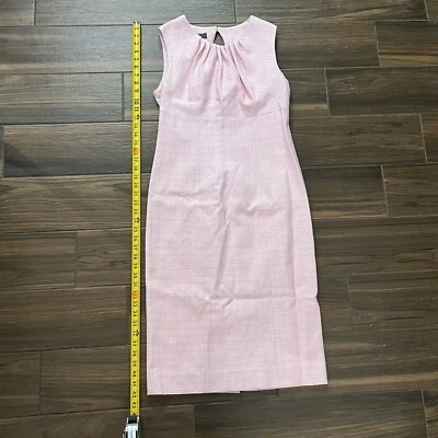 Salvatore Ferragamo Sleeveless Pink Medium Length Dress Italy Sz 44 (US 8) - Image 1 of 4