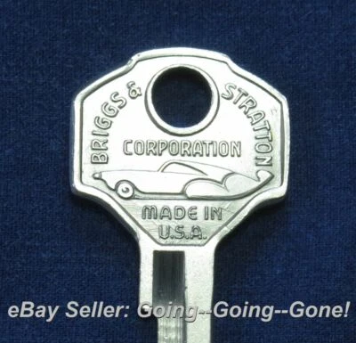LLAVE ORIGINAL LINCOLN MERCURY EN BLANCO BRIGGS & STRATTON 1935-1951 1125F H5 H10 NOS Foto 1 de 4