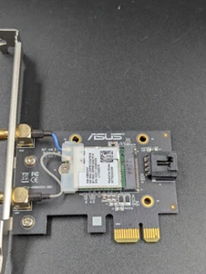 ASUS PCE-AXE5400 WiFi Card MT7922A22M - Working, Signs of Use - Afbeelding 1 van 3
