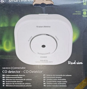 Smartwares SH8-90105 monóxido de carbono detector de monóxido de carbono detector de monóxido de carbono, blanco - Imagen 1 de 2