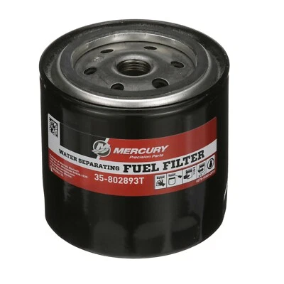 Filtro de combustible separador de agua Mercury Marine Quicksilver montaje remoto 35-802893T Foto 1 de 4