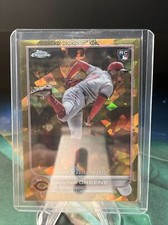 2022 Topps Chrome Update Sapphire Hunter Greene Gold Rookie RC /50 US287 Reds 🔥