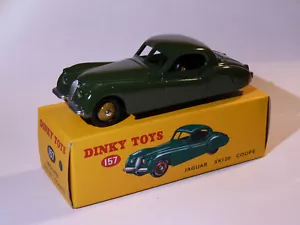 157 Jaguar XK120 coupé au 1/43 de dinky toys DeAgostini - Picture 1 of 2