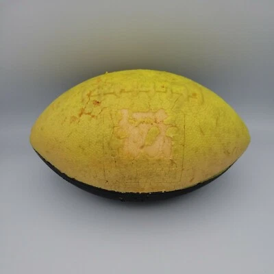 Poof желтый и черный футбол винтажный - Изображение 1 из 2