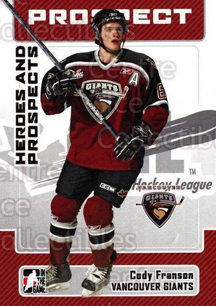 2006-07 ITG Heroes and Prospects #197 Cody Franson - Image 1 of 1