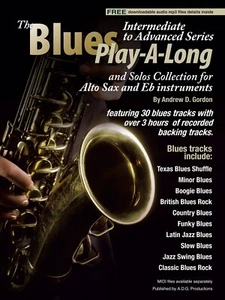 Blues Play-A-Long y Solos Colección para Saxo Alto Intermedio-Avanzado - Imagen 1 de 2
