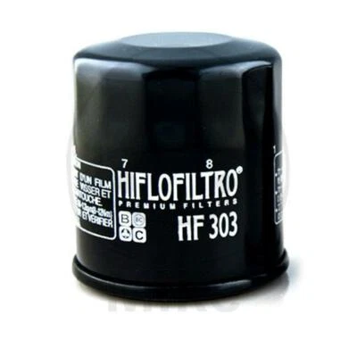 Filtro de Aceite Hiflo HF303 Homologado TUV For Yamaha 660 Yxr Rhino 2004-2007 - Imagen 1 de 2