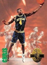 #311 Chris Webber Michigan RC Rookie 1993 Classic Four Sport  bb26