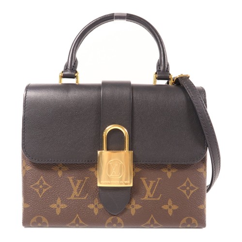 LOUIS VUITTON（LV） Borsa a tracolla Louis Vuitton LV GHW Locky BB 2 vie M44141 monogramma marrone nero