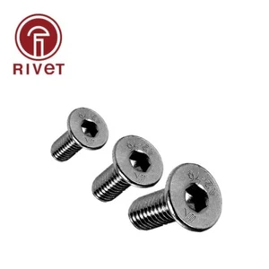 Tornillo avellanado cabeza plana 316 A4-70 DIN7991 M4 M5 M6 M8 M10 hexagonal hexagonal - Imagen 1 de 8