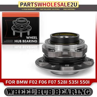 Conjunto de cojinete de cubo de rueda delantero derecho o derecho para BMW 528i xDrive 740Li xDrive X3 Foto 1 de 4