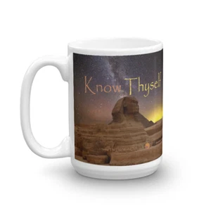 The True World Order “Sphinx, Know Thyself” Mug - Picture 1 of 12