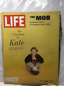Life - January 5, 1968 The Comeback Of Kate Hepburn, The Mob In New York - Bild 1 von 1