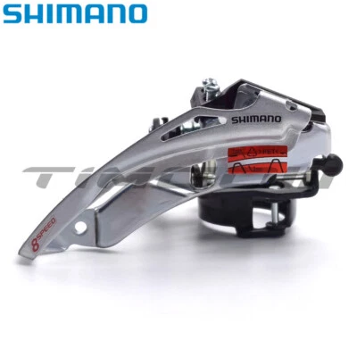 Shimano Altus FD-M190A 3x7/8 Speed MTB Bike Front Derailleur Dual Pull Clamp-on - Image 1 of 4