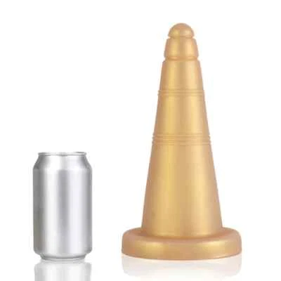 Consolador Anal Súper Enorme Conos Suaves Enchufe Grande Dilatación Entrenador Masaje Juguetes Sexuales Foto 1 de 4