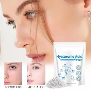 Proteína en polvo de ácido hialurónico para hidratación de la piel elasticidad firmeza 100 g☆ - Imagen 1 de 9