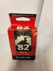 LEXMARK 82 BLACK Drucker Tintenpatrone NOS - Bild 1 von 5