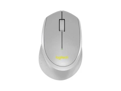 Logitech M330 SILENT PLUS Grey wireless 1000dpi Gaming Mouse - Image 1 of 4