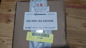 Nuevo Securitech QID-MN1-JB1-630-RHR Quick Intruder Deadbolt CAJA SELLADA - Imagen 1 de 2