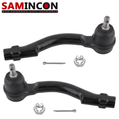 Tie Rod Ends for Kia Sportage 05-2010 2005-2009 Hyundai Tucson Front Outer 2pcs - Image 1 of 4