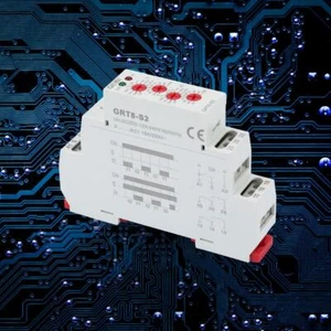 GRT8- 12-240V Mini Asymmetric Cycle Timer ON/OFF Repeat Cycle Time Relay - Picture 1 of 10