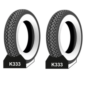 COPPIA 2 PNEUMATICI GOMME PER PIAGGIO VESPA P 150 X KENDA 3.50-10 51J TT - Foto 1 di 3