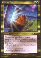 4x Energy Arc ~ Moderately Played Alliances MTG Magic x4 4 UltimateMTG Playset M