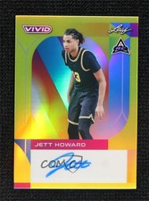 2022-23 Leaf Vivid Base Auto /50 Jett Howard #BA-JH1 Auto