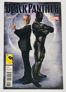 Marvel Black Panther #1 Dubai MEFCC exklusives Stan Lee Cover Greg Horn 2016 MCU - Bild 1 von 2